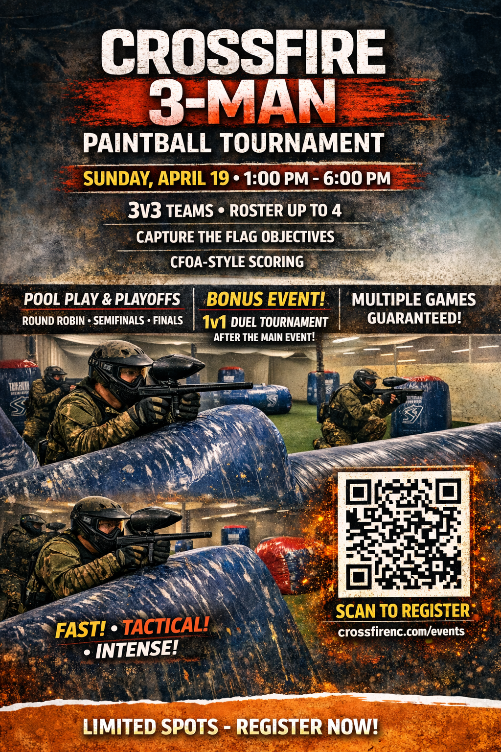 Paintball Tournament coming to Crossfire