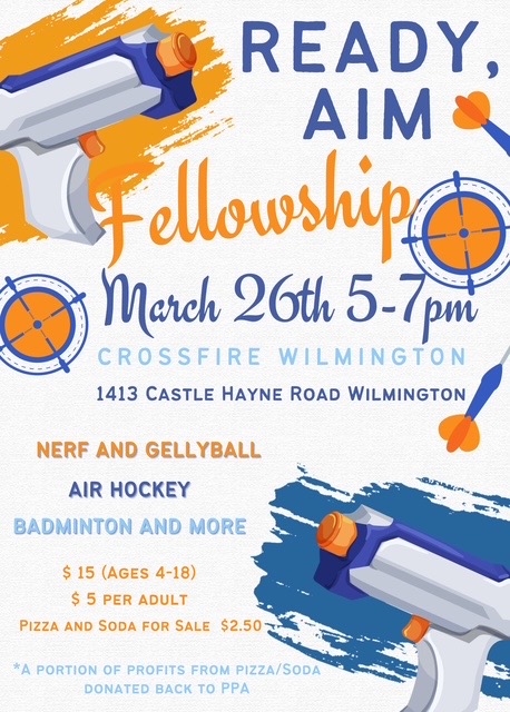 PPA Fellowship fundraiser at Crossfire